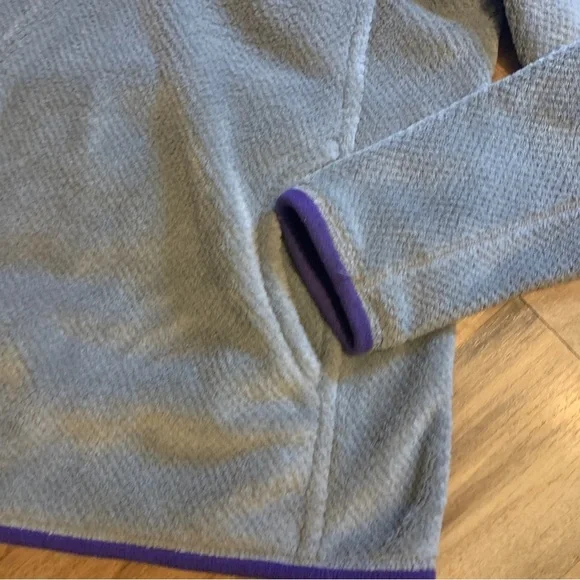 Patagonia Grey Half-Button Fleece Jacket - Picture 3 of 13